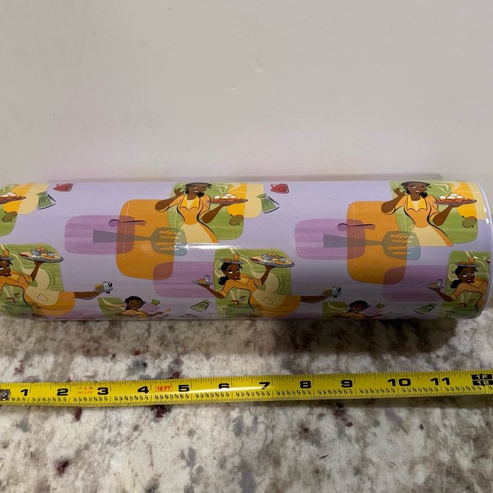 DISNEY TIANA CERAMIC ROLLING PIN-EPCOT INTERNATIONAL FOOD AND WINE FESTIVAL - Picture 9 of 10